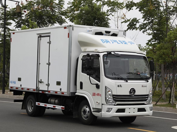 國(guó)六陜汽德龍160馬力冷藏車